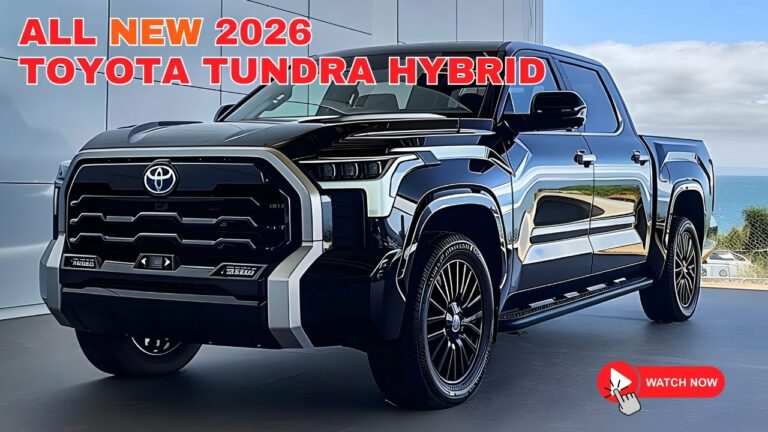 Unveiling the 2026 Toyota Tundra Hybrid: A Technological Leap in the Pickup Truck Market